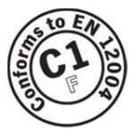 C1 F - conforms to EN 12004