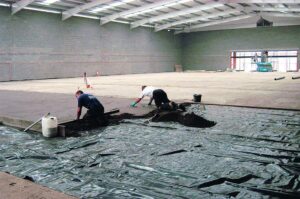 ARDEX A 35 Screed application