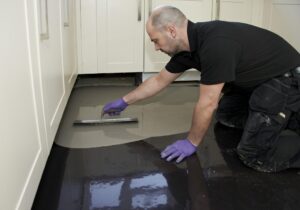 Arditex NA - application - Ultra Rapid Setting Latex Sub-Floor Levelling and Smoothing Compound