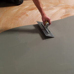 Arditex NA - application - Ultra Rapid Setting Latex Sub-Floor Levelling and Smoothing Compound