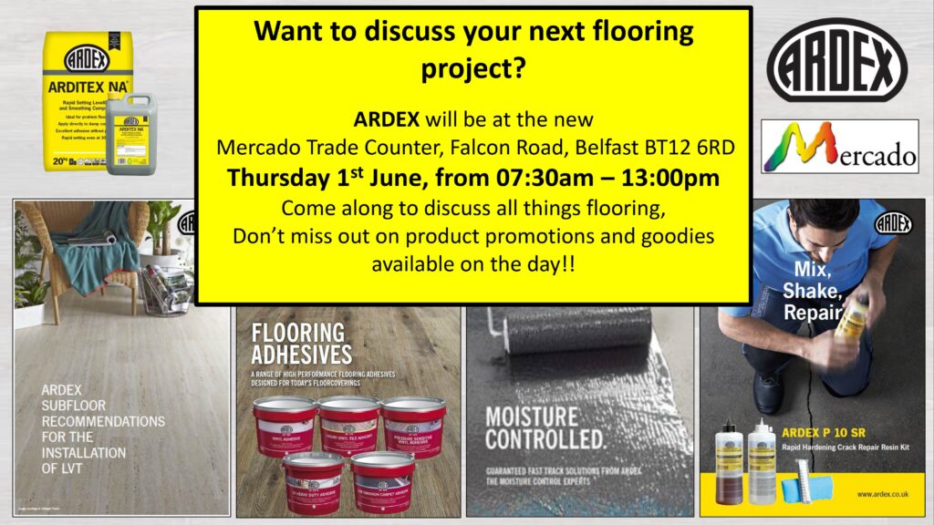 ARDEX Ireland at Mercado Trade Counter