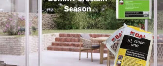 External Tiling Methods for 20mm Porcelain Paving